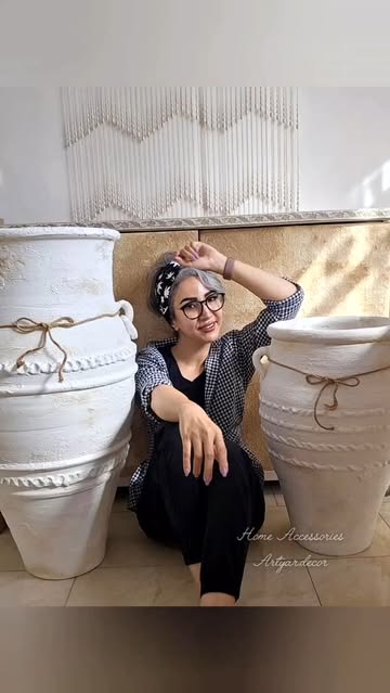 گلدان سفالی